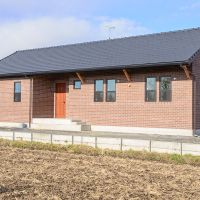 レンガの平屋の施工事例02